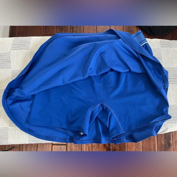 EUC Nike Tennis Skort Skirt Royal Navy Blue Small S - Picture 4 of 5